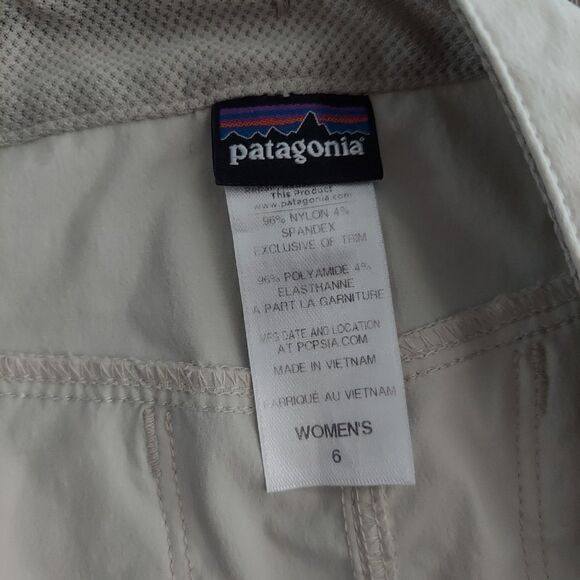 Patagonia Rock Craft Women's Beige Short Skirt - Picture 5 of 10